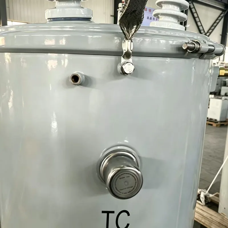 25kVA Single Phase Oil Immersed Distribution Transformer 11kV/0.4kV IEC Standard