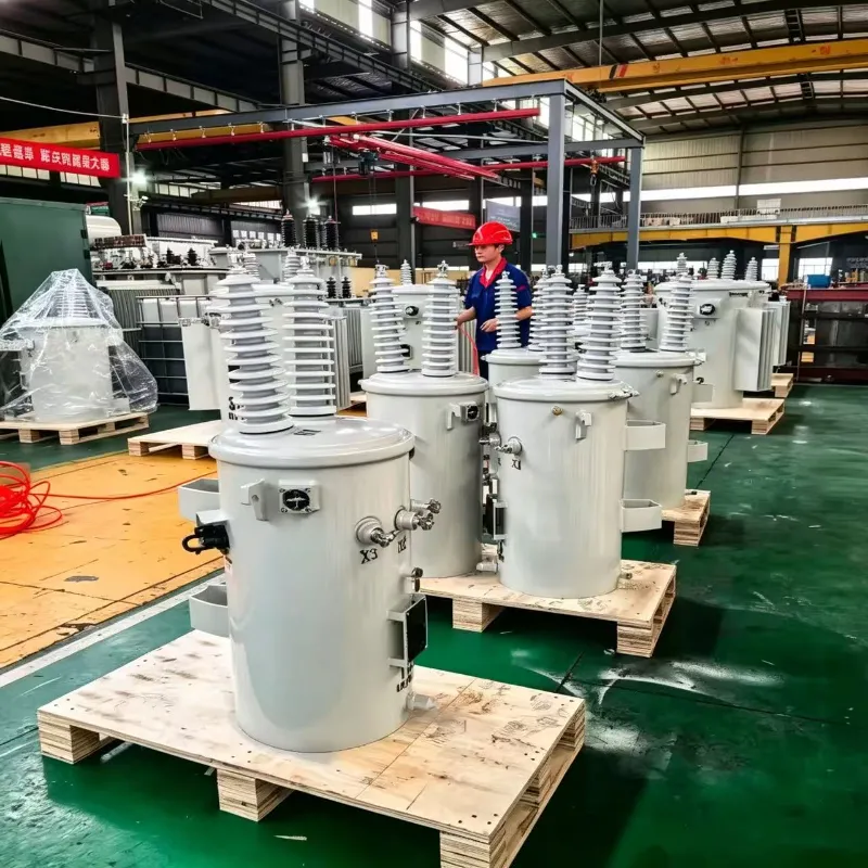 200kVA Fully Sealed Single Phase Oil Immersed Transformer with Copper Winding