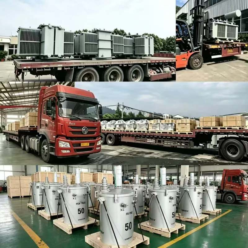 100kVA Single Phase Distribution Transformer 33kV/0.4kV for Industrial Power Grid