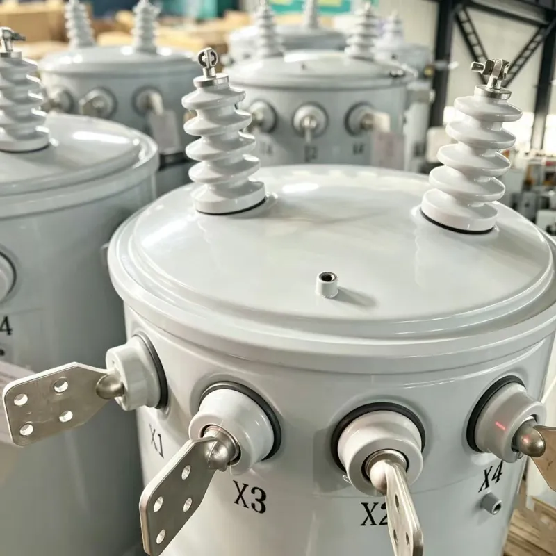 25kVA Single Phase Oil Immersed Distribution Transformer 11kV/0.4kV IEC Standard