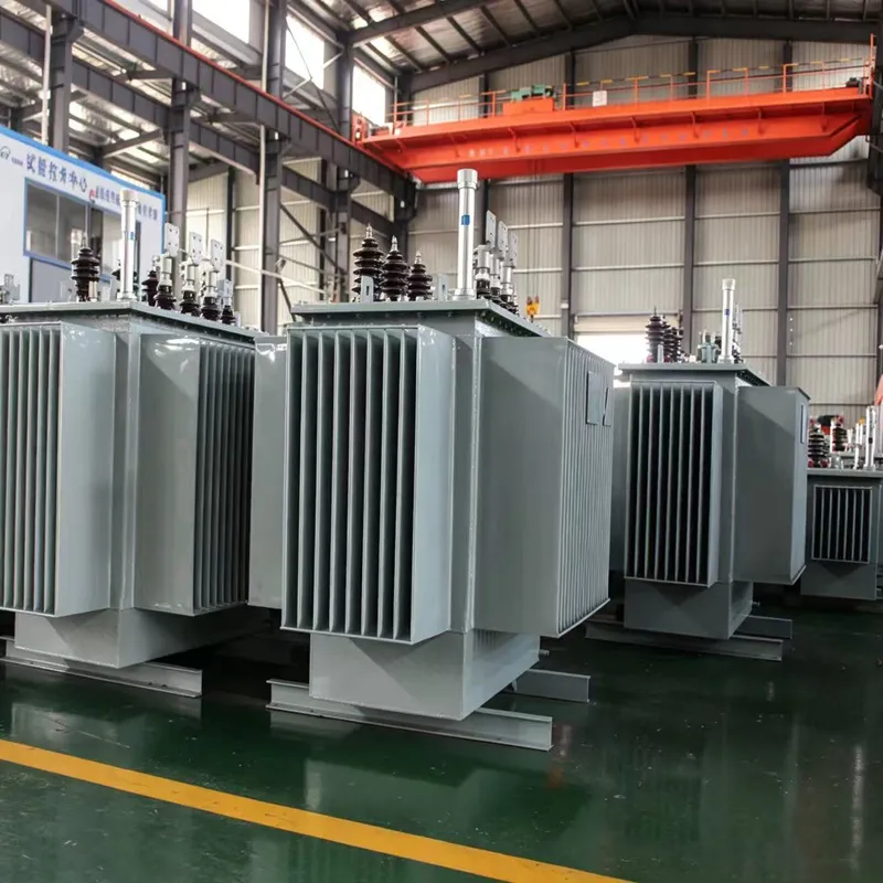 630kVA Three Phase Fully Sealed Oil Immersed Transformer 10kV/400V Copper Winding
