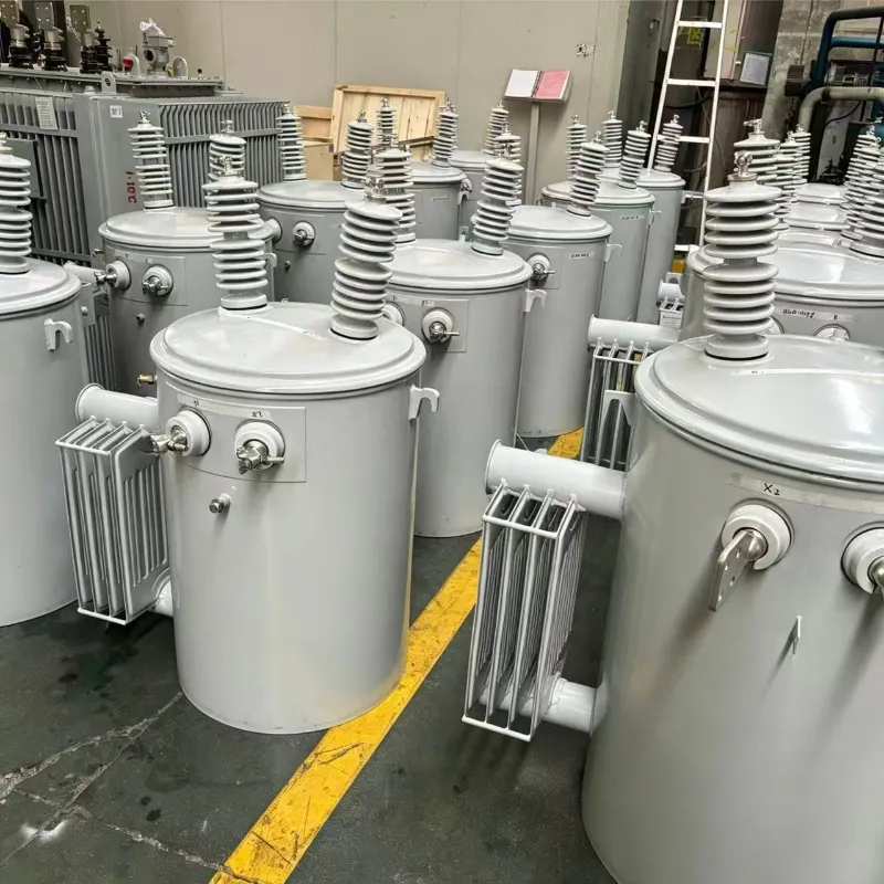 25kVA Single Phase Oil Immersed Distribution Transformer 11kV/0.4kV IEC Standard