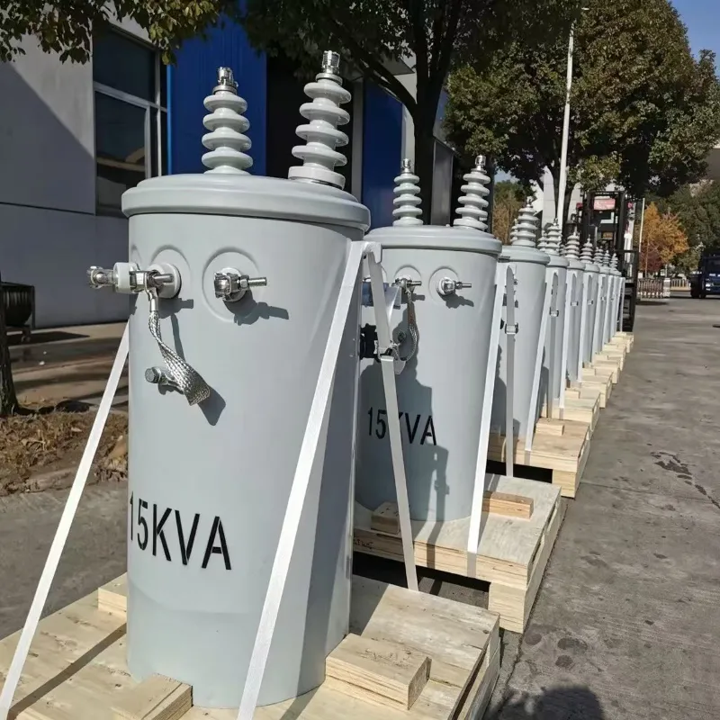 200kVA Fully Sealed Single Phase Oil Immersed Transformer with Copper Winding
