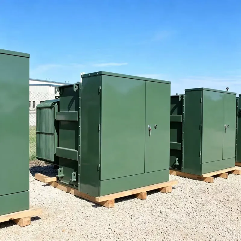 Outdoor Durable 500kVA 11kV/415V American Type Pad Mounted Transformer