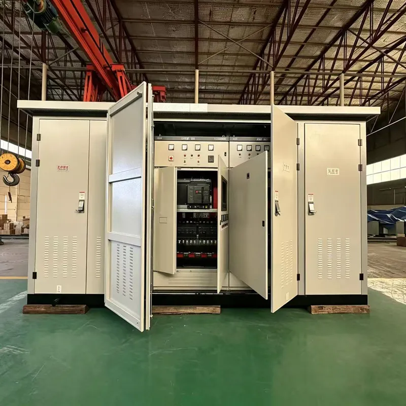 Compact Integrated 100&ndash;5000kVA 6kV&ndash;35kV/0.4kV European Substation | Global Export Model
