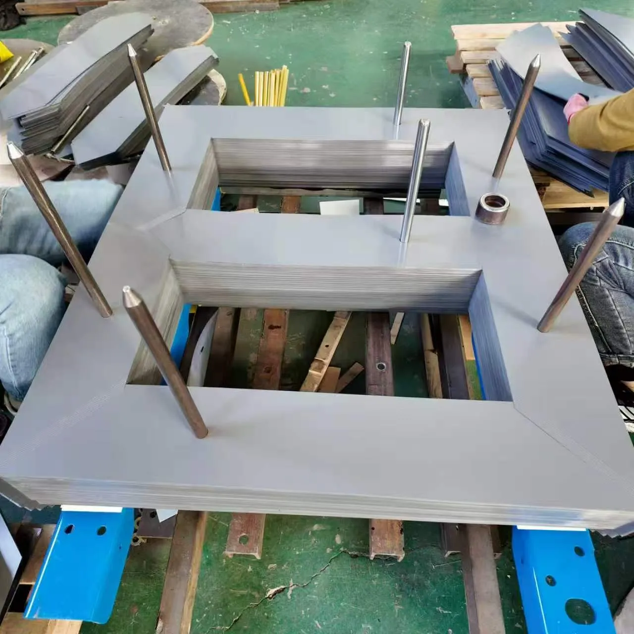 Sheared Grain-Oriented Silicon Steel Core